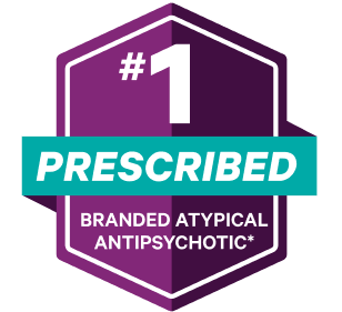 VRAYLAR is the number 1 prescribed branded atypical antipsychotic.